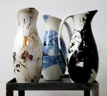 vase vaser kander kande bronzeskulptur bronzeskulpturer kunst abstrakt